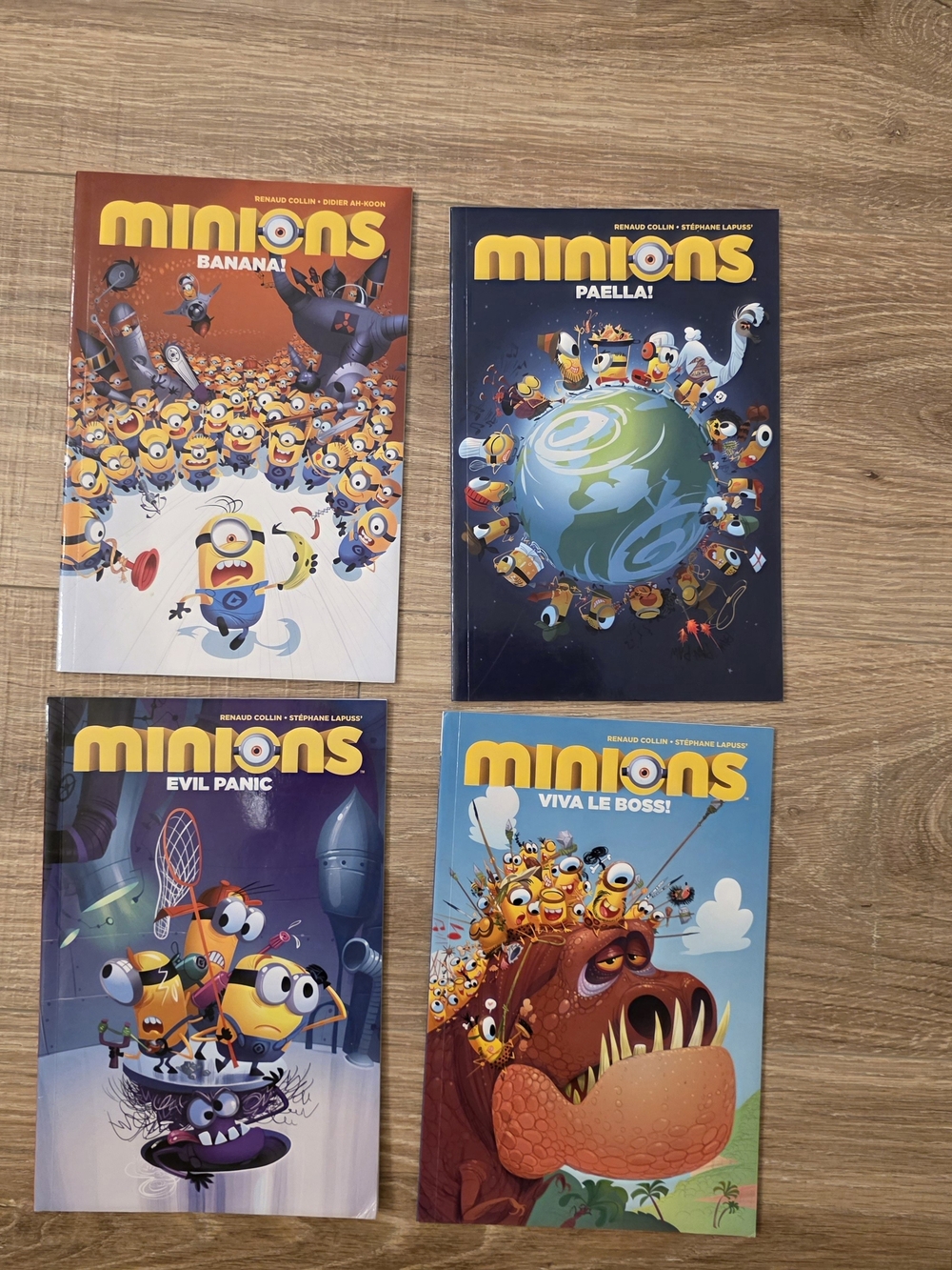Minions graphic novels, 4 Books